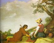 亚伯拉罕 布隆梅特 : Shepherd And Shepherdess